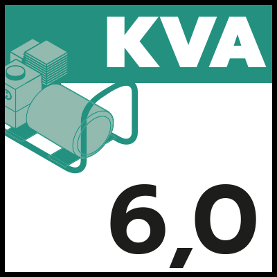 Power generator friendly 6 KVA