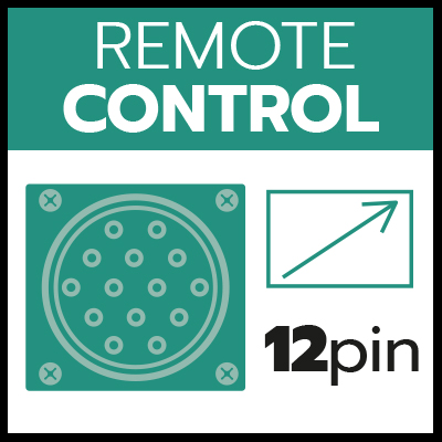Remote control - 12 pin