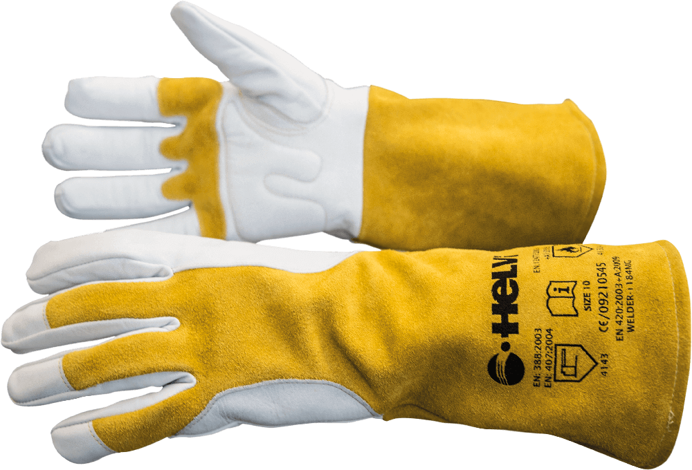 Helvi - 21905134 - Paar professionelle Handschuhe zum MIG / MMA-Schweißen