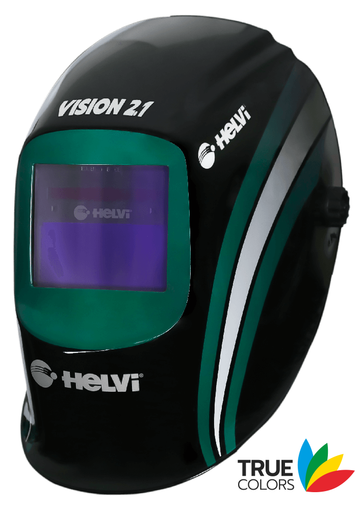 Helvi - 21905100K - VISION 2.1: Maschera autoscurante (2 sensori) - TRUE COLOR