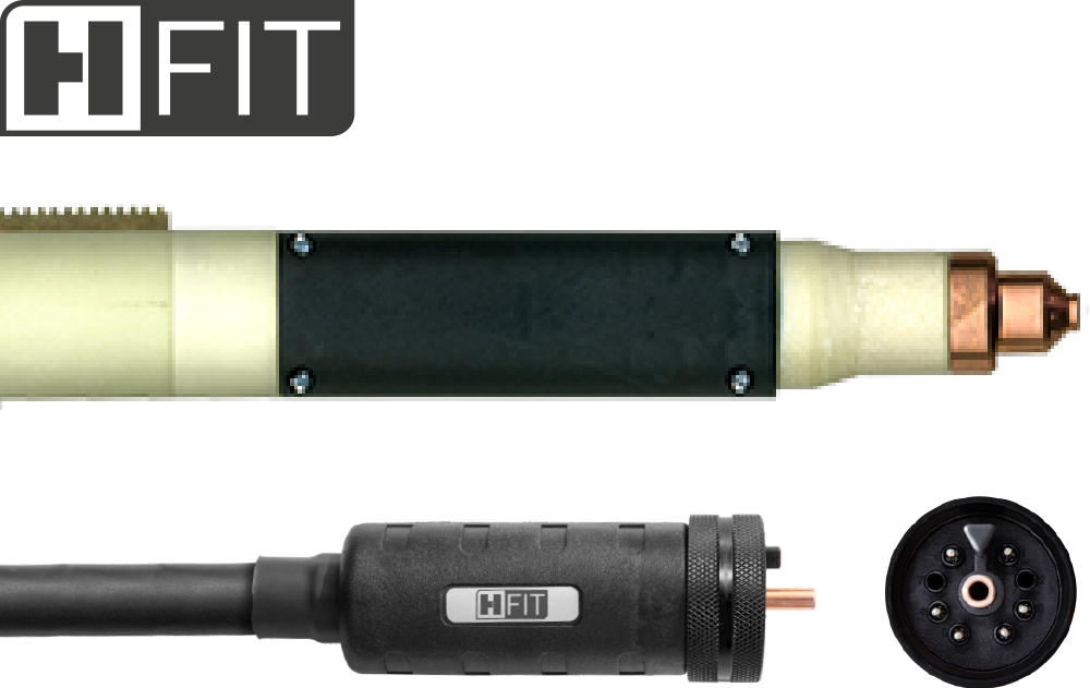 Helvi - 23010168 - Plasma Torch HTM 70 (45 A) - 6 pin - 6 m - CNC - H.FIT connection