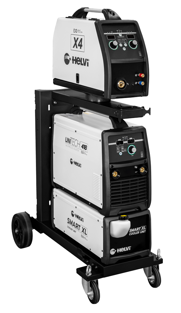 Helvi - 99855013KA · 99855014K - UNITECH EVO 418 + X4 · H₂O