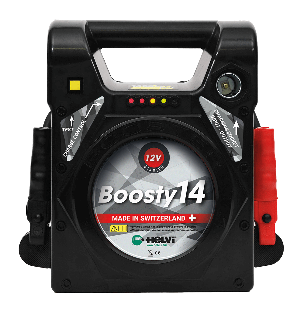 Helvi Boosty Truck 12/24 - Avviatore booster portatile con batteria per  motoscafi, furgoni, camion