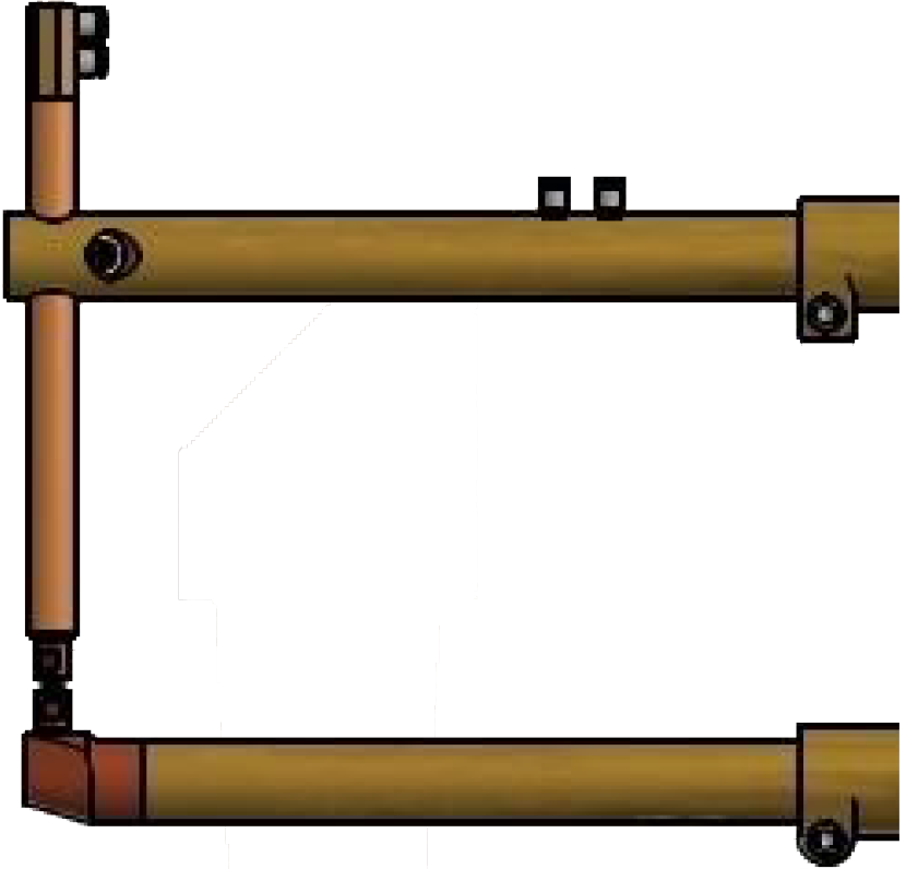 Helvi - 99920512 - CB-90 ITD · Pair of cooled arms ​​​​​​​