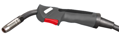 Helvi - 23000491 - Torcia MIG 15 - 3m - Grigia/nera - Attacco Euro