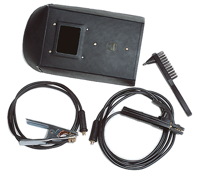 Helvi - 99900014 - Kit per saldatura ad elettrodo - 250 Amp - 25mm2 - 3 + 2 m - dinse 25mm2