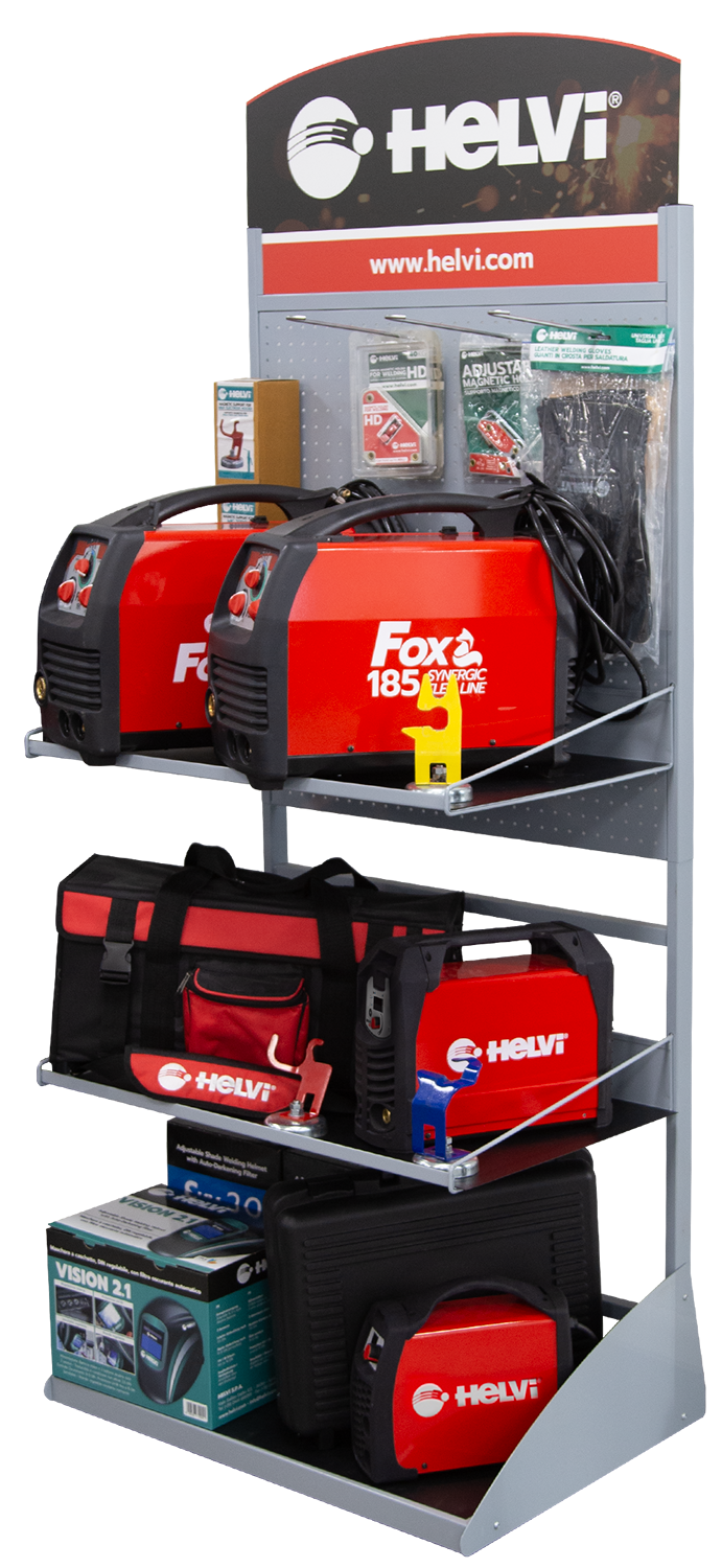 Helvi - 99900181K - Espositore prodotti in acciaio