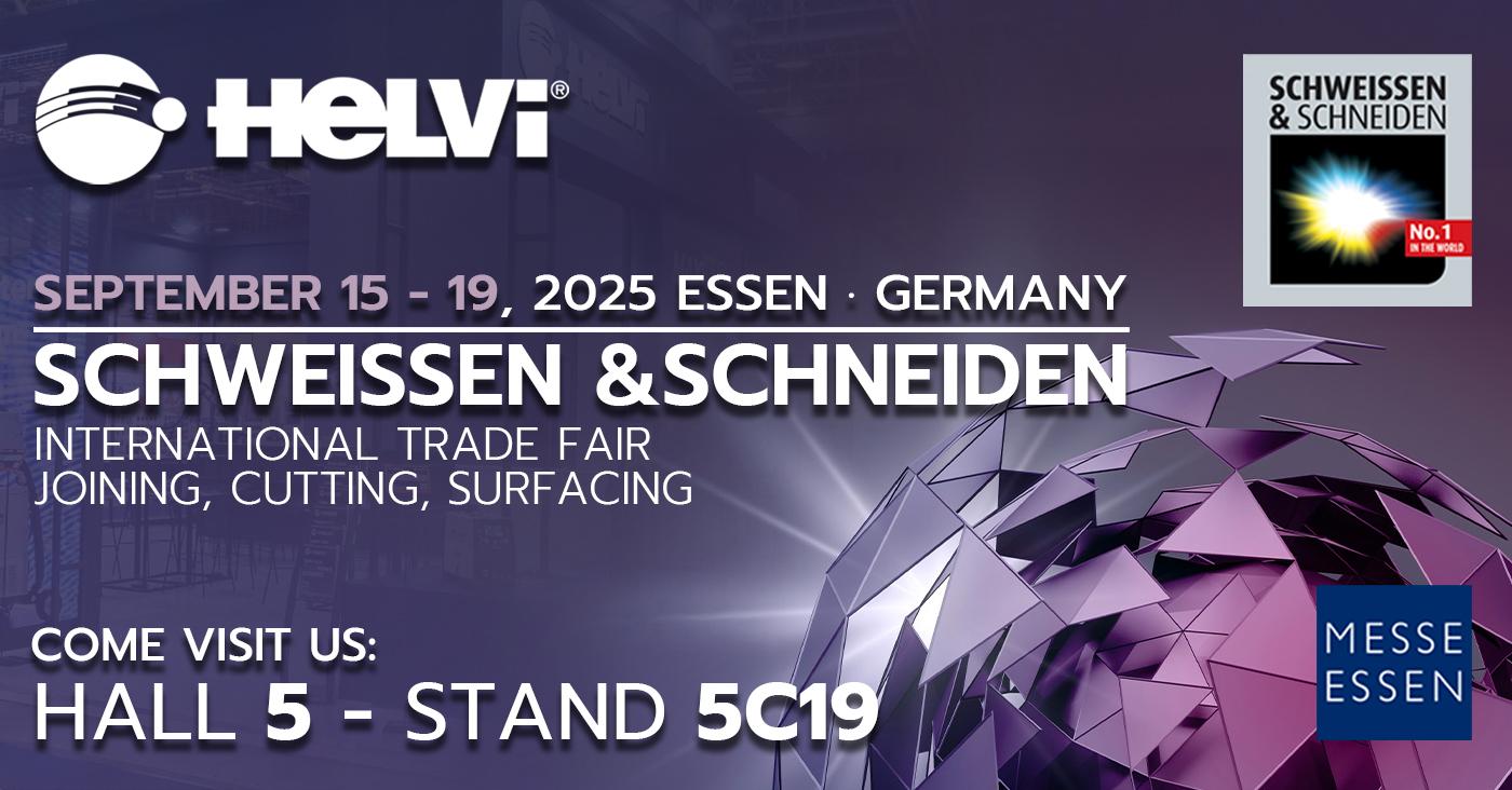 We will be at "Schweissen & Schneiden" in Essen (Germany) from the 15th to the 19th of September