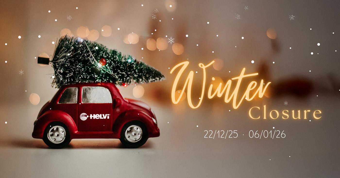 Dal 22 dicembre al 6 gennaio Helvi sarà chiusa per le festività natalizie