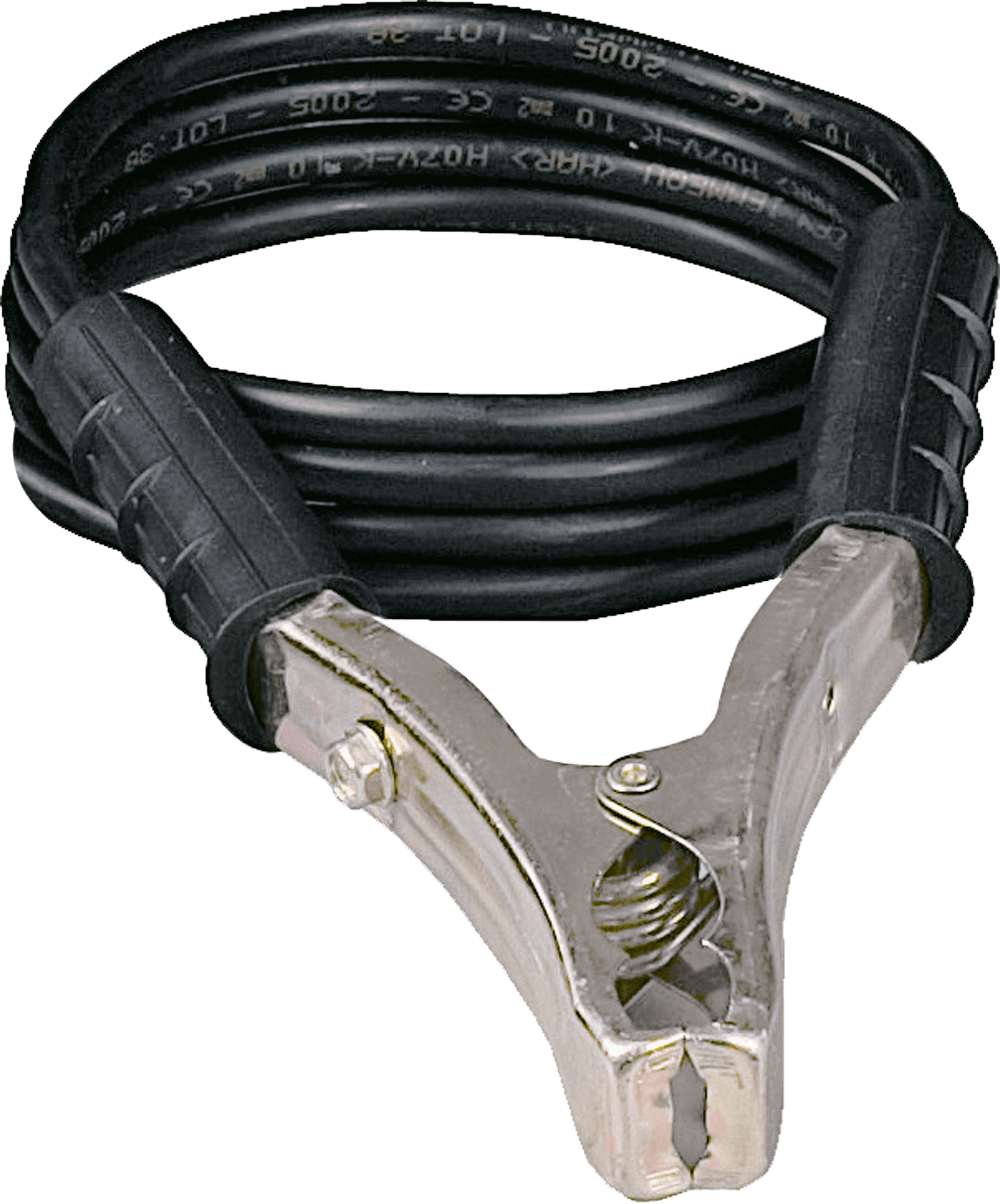 Helvi - 43210108 - Cavo di massa con pinza - 1,8m - 10mm2 - 120Amp